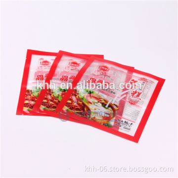 heat resistant plastic packaging bag for food